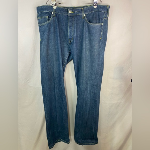 RSRV Denim Jeans with Yellow Stitching Men’s 42x36 - Picture 3 of 6